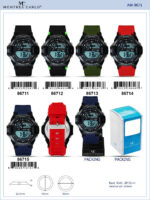 DACQA Digital Watch – Black