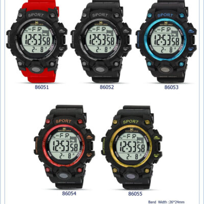 DACQA Digital Watch – Black