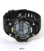 DACQA Digital Watch – Black