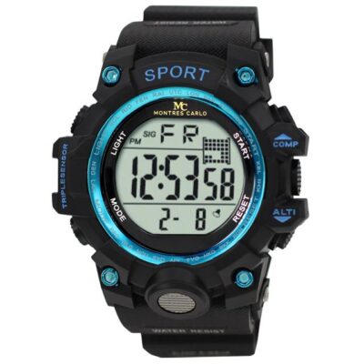 DACQA Digital Watch – Black/Blue