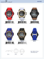DACQA Digital Watch – Black/Gold