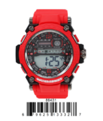 DACQA Digital Watch – Black/Gold