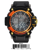 DACQA Digital Watch – Black/Orange
