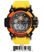 DACQA Digital Watch – Black/Purple