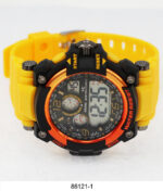 DACQA Digital Watch – Black/Purple