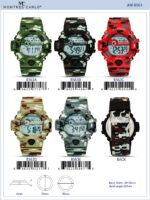 DACQA Digital Watch – Black/Yellow