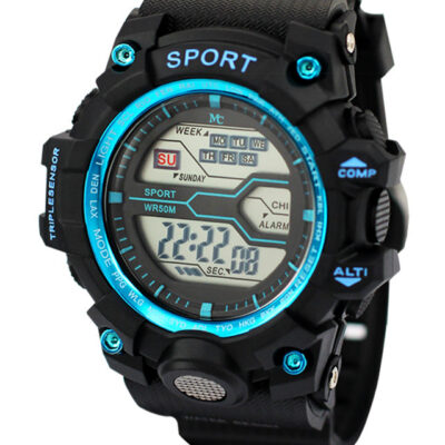 DACQA Digital Watch – Blue