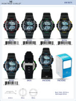 DACQA Digital Watch – Blue