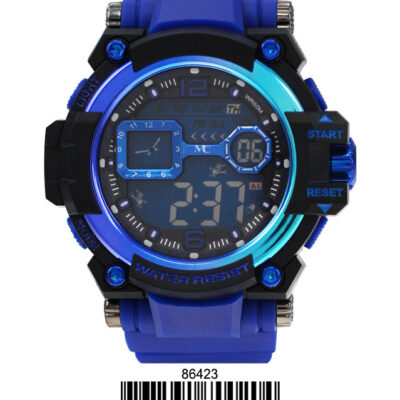 DACQA Digital Watch – Blue
