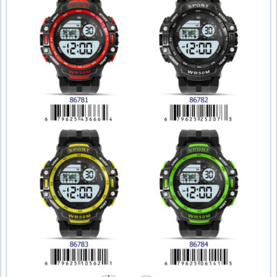 DACQA Digital Watch – Green