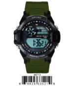 DACQA Digital Watch – Green