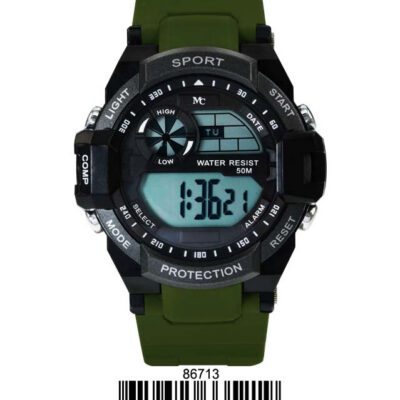 DACQA Digital Watch – Green
