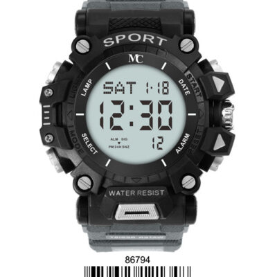 DACQA Digital Watch – Grey