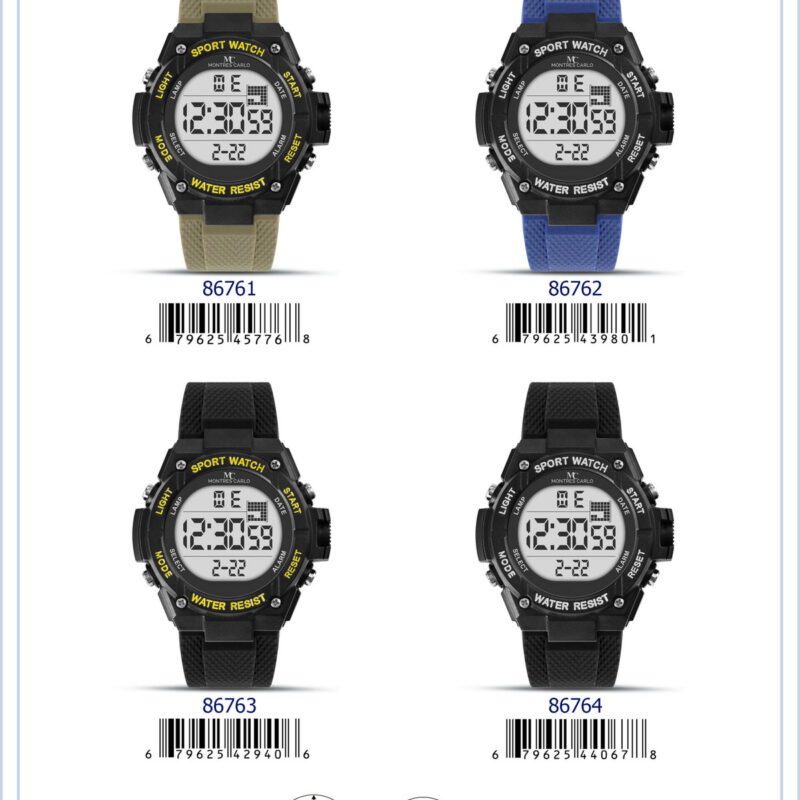 DACQA Digital Watch – Grey