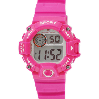 DACQA Digital Watch – Hot Pink