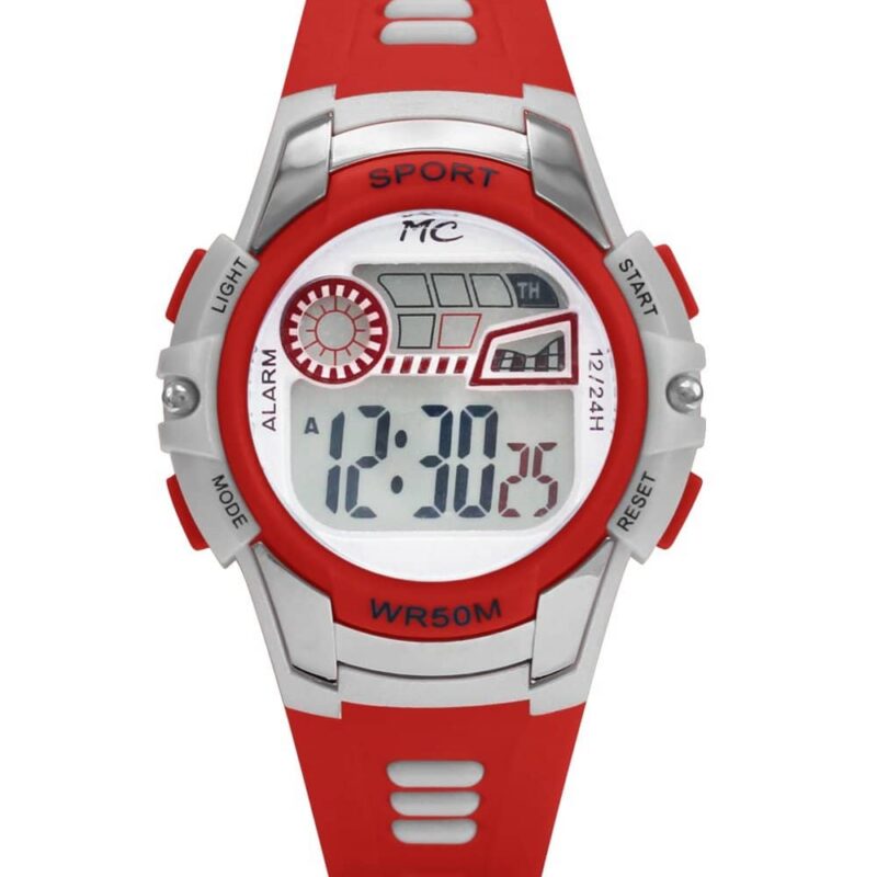 DACQA Digital Watch – Red
