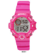 DACQA Digital Watch – Red