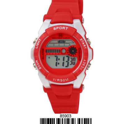 DACQA Digital Watch – Red