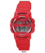 DACQA Digital Watch – Red