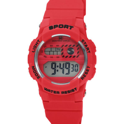 DACQA Digital Watch – Red