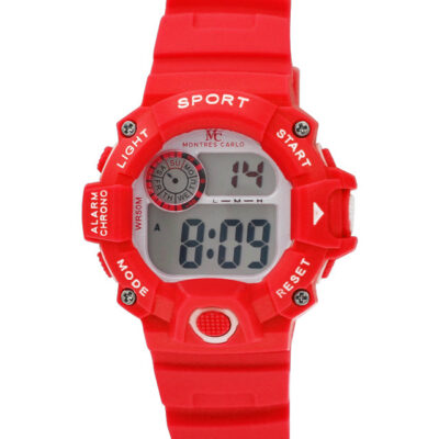 DACQA Digital Watch – Red