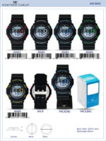 DACQA Digital Watch – Silver