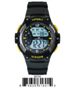 DACQA Digital Watch – Yellow