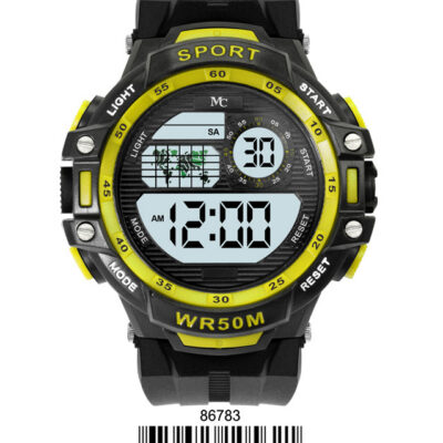 DACQA Digital Watch – Yellow
