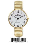 DACQA Flex Band Watch – Gold