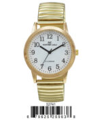 DACQA Flex Band Watch – Gold/Black B8 Boxed