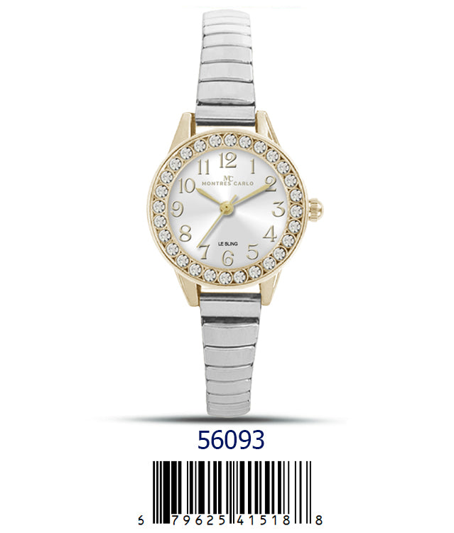 DACQA Flex Band Watch – Gold/Silver DACQA Flex Band Watch – Gold/Silver