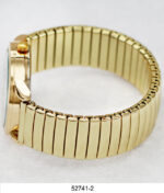 DACQA Flex Band Watch – Gold/White