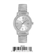 DACQA Flex Band Watch – Silver