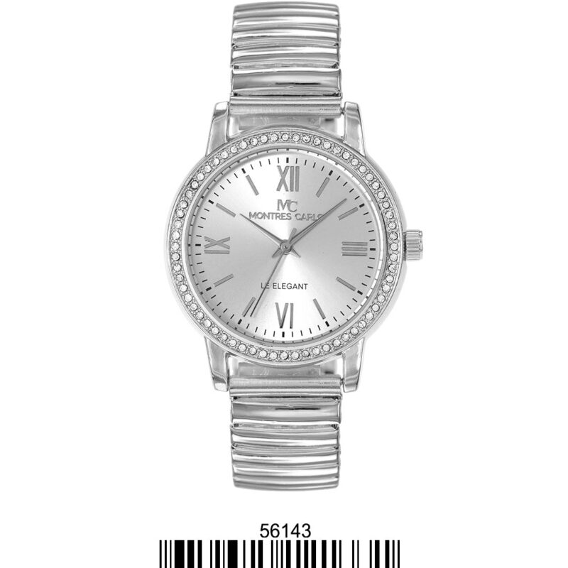 DACQA Flex Band Watch – Silver DACQA Flex Band Watch – Silver