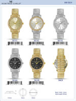 DACQA Flex Band Watch – Silver