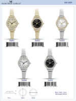 DACQA Flex Band Watch – Silver