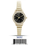 DACQA Flex Band Watch – Silver