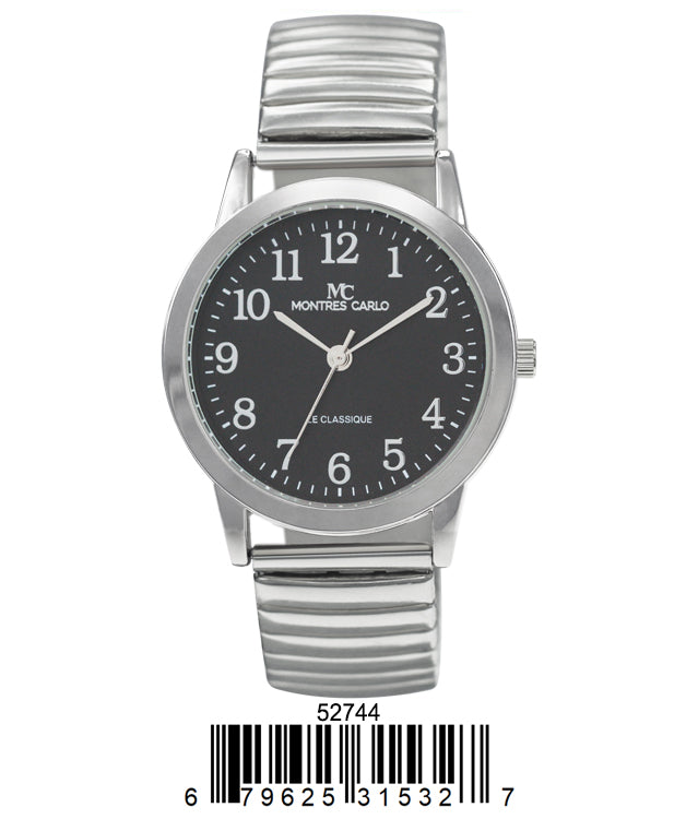 DACQA Flex Band Watch – Silver/Black DACQA Flex Band Watch – Silver/Black