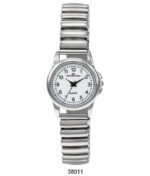 DACQA Flex Band Watch – Silver/Black/Silver