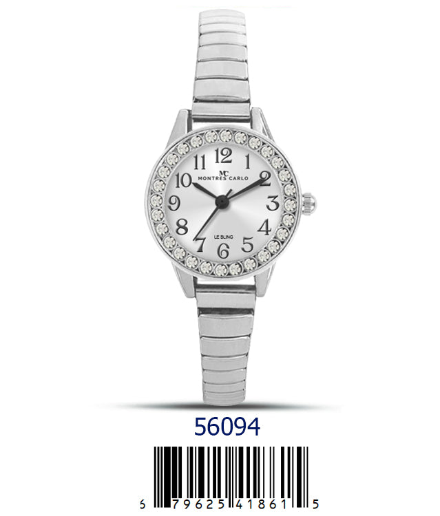 DACQA Flex Band Watch – Silver DACQA Flex Band Watch – Silver