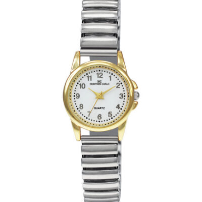 DACQA Flex Band Watch – Two-Tone