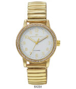 DACQA Flex Band Watch – Two-Tone/Black