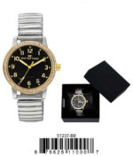 DACQA Flex Band Watch – Two-Tone/Black B8 Boxed