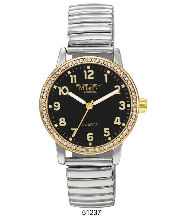 DACQA Flex Band Watch – Two-Tone/Black DACQA Flex Band Watch – Two-Tone/Black