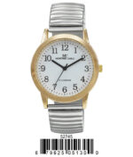 DACQA Flex Band Watch – Two-Tone/White