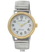 DACQA Flex Band Watch – Two-Tone/White
