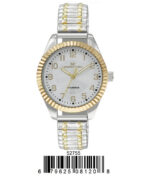 DACQA Flex Band Watch – Two-Tone/White