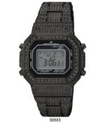 DACQA Iced Digital Watch Special – Black