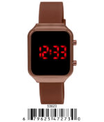 DACQA LED Watch – Brown