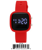 DACQA LED Watch – Red